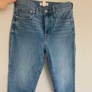 Madewell jeans; the perfect vintage jean. Petite
